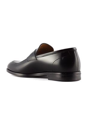 Mocassino in pelle spazzolata nera GREEN GEORGE | 5020NERO